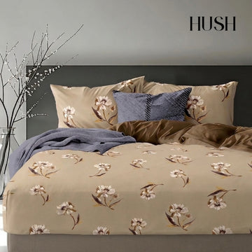 Hush Fitted  Brown Flower