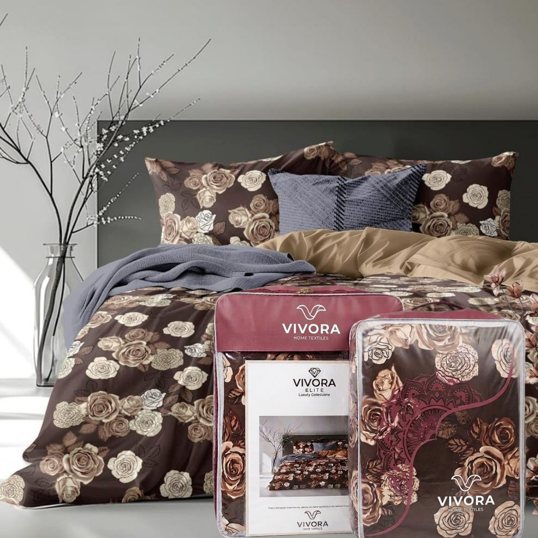 Vivora elite  set Brown flower