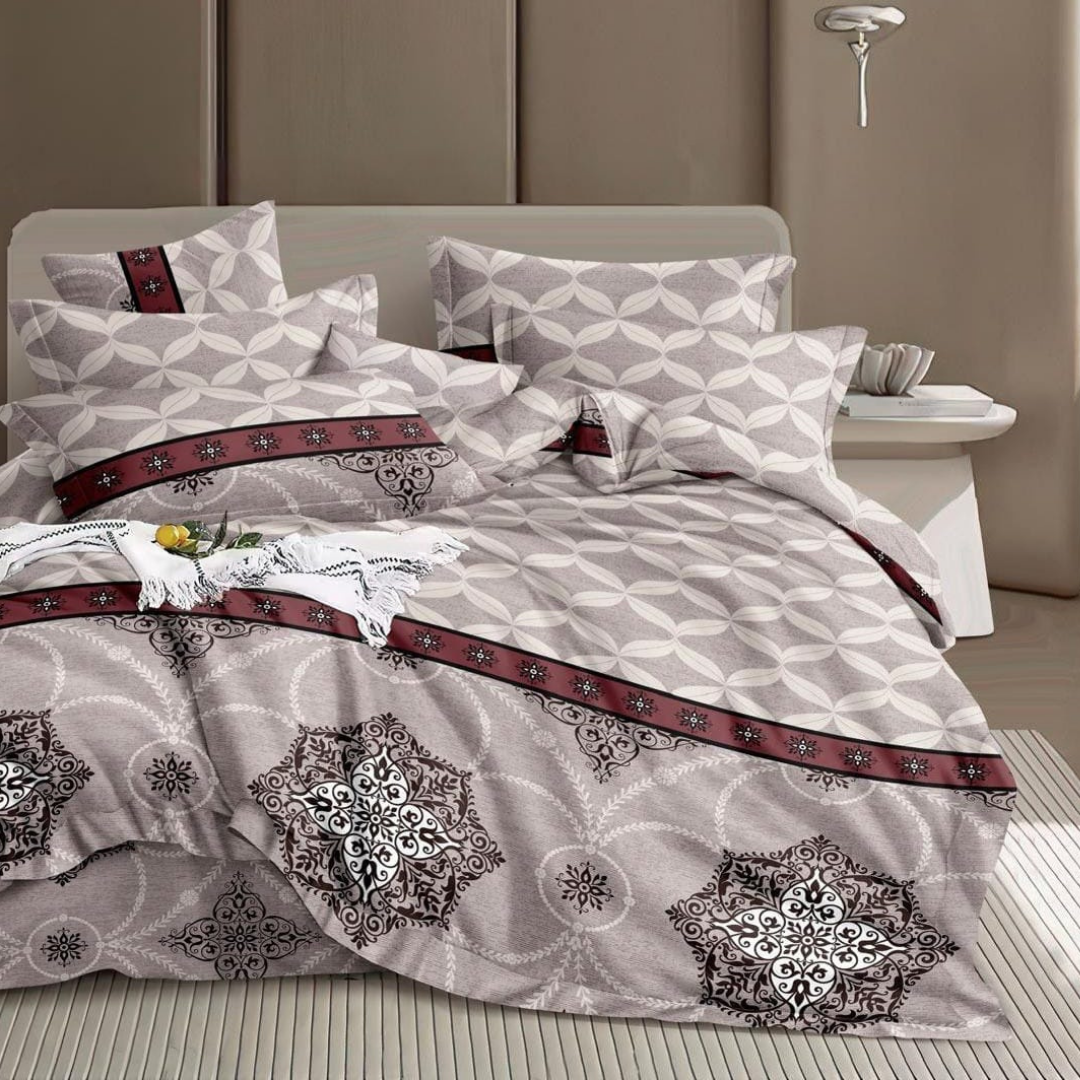 Vivora Reversible Comforter - Brown mix