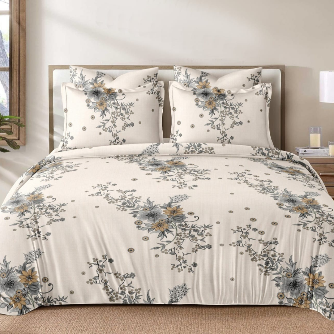 Vivora Reversible Comforter - Minimal white